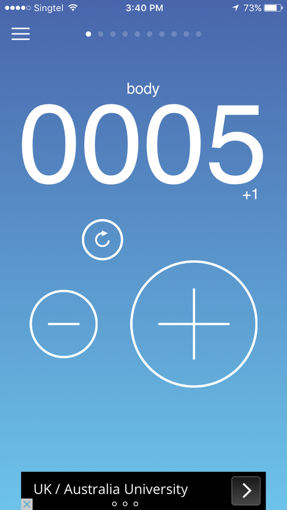 Favourite counting app for crochet