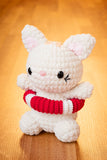 Cannoli the Lifesaver Cat Amigurumi Pattern & Kit