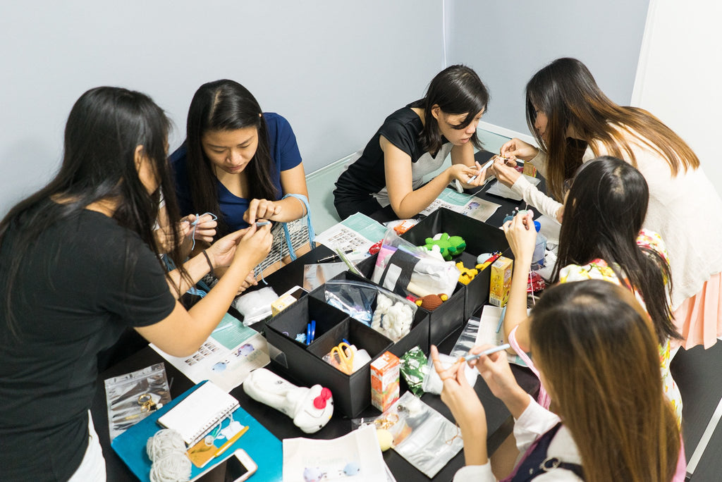 Let's make some magic! ~ The Bachelorette Amigurumi Workshop in Singapore 2017