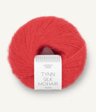 Sandnes Garn Tynn Silk Mohair 57% mohair, 28% silk and 15% wool