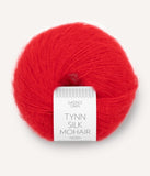 Sandnes Garn Tynn Silk Mohair 57% mohair, 28% silk and 15% wool