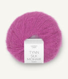 Sandnes Garn Tynn Silk Mohair 57% mohair, 28% silk and 15% wool