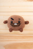 Shooky the Cookie Amigurumi Pattern and Kit
