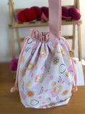 Dim Sum Large Draw String Pouch by PCraft Collection 2026 Oct