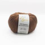 Jojo Yarns 100% Egyptian Mercerized Cotton Fingering Weight