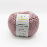 Jojo Yarns 100% Egyptian Mercerized Cotton Fingering Weight