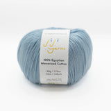 Jojo Yarns 100% Egyptian Mercerized Cotton Fingering Weight