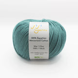 Jojo Yarns 100% Egyptian Mercerized Cotton Yarn Sport Weight