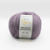 Jojo Yarns 100% Egyptian Melange Cotton Fingering Weight