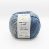 Jojo Yarns 100% Organic Cotton Fingering Weight