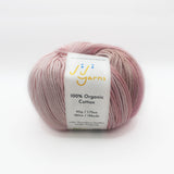 Jojo Yarns 100% Organic Cotton Fingering Weight