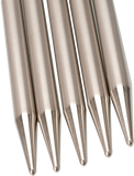 Chiaogoo Double Points - 6" (15 cm), Stainless Steel Knitting Needles