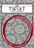 Chiaogoo TWIST Cables (Red and Blue X-Flex) (Small, Large or Mini)