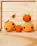 Chinese New Year Kam Amigurumi Pattern & Kit (Mandarin Orange)