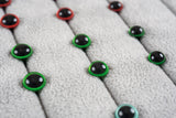 Tiny Rabbit Hole Green Safety Eyes with Round Pupil