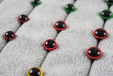 Tiny Rabbit Hole Red Safety Eyes with Round Pupil
