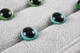 Tiny Rabbit Hole Turquoise Cat Safety Eyes