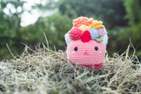 Hanayuni the Romantic Unicorn Amigurumi Pattern & Kit