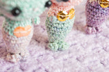 Mia the Mermeow Amigurumi Pattern & Kit