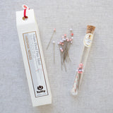 Tulip Glass Head Pins