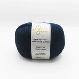 Jojo Yarns 100% Egyptian Mercerized Cotton Fingering Weight