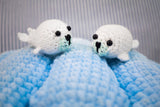 Seally Seal Amigurumi Pattern & Kit (Twin Pack)
