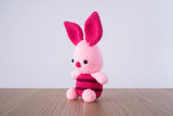 tiny rabbit hole - crochet knit piglet from winnie the pooh amigurumi crochet pattern