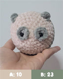 Panda Chan the Chunky Pan Pan Amigurumi Pattern & Kit